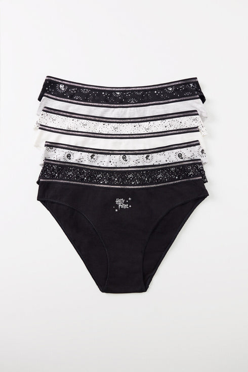 Pack 7 classic cotton panties Harry Potter